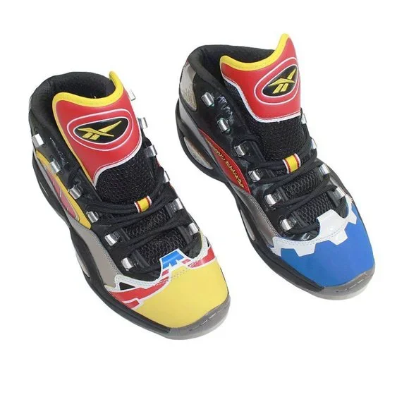 Reebok Power Rangers Question Mid Megazord Men's Basketball Shoes GY0590 Iverson - Picture 5 of 15